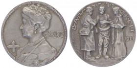 Silbermedaille, 1914
Deutschland, Kaiserreich nach 1871. auf die Barmherzigkeit.. 18,55g
vz
