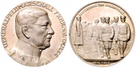 Silbermedaille, 1915
Deutschland, Kaiserreich nach 1871. auf GFM von der Goltz.. 17,69g
Z. 2097
stgl