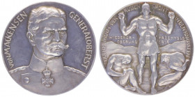 Silbermedaille, 1915
Deutschland, Kaiserreich nach 1871. GO Mackensen.. 18,11g
Z. 4098
stgl