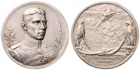 Silbermedaille, 1916
Deutschland, Kaiserreich nach 1871. auf M. Immelmann.. 13,40g
Z. 4129
vz