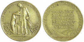 Messingmedaille, 1923
Deutschland, Weimarer Republik 1919 - 1933. auf die Teuerung.. 10,07g
vz