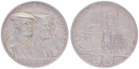 Silbermedaille, 1932
Deutschland, Weimarer Republik 1919 - 1933. von Goetz, auf die Feste Coburg.. 20,05g
vz/stgl