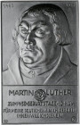 Bronze-Guss-Plakette, 1933
Deutschland, 3. Reich 1933 - 1945. einseitig, 450 Jahre Luther / Geburtstag.. stgl