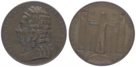 Bronzemedaille, 1935
Deutschland, 3. Reich 1933 - 1945. auf G.F. Haendel, von K. Goetz.. 19,00g
vz