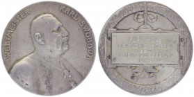 Silbermedaille, 1938
Deutschland, 3. Reich 1933 - 1945. auf Karl Swobda, Weltmeister Stoßen.. 54,20g
vz