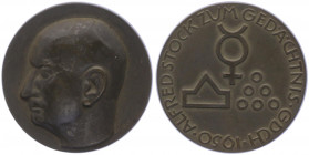Bronzemedaille, 1950
Deutschland, BRD. auf Alfred Stock, Chemiker.. 78,08g
vz