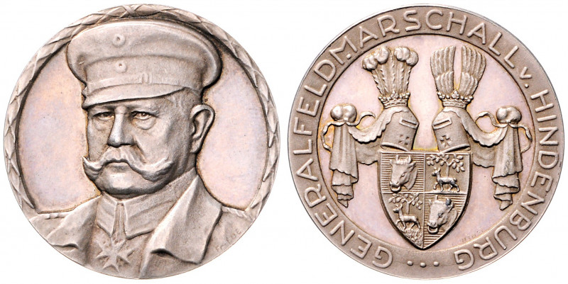 Silbermedaille, o. Jahr
Deutschland, Diverse ohne Jahr. GFM Hindenburg.. 17,54g
...