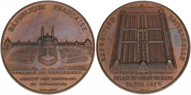 Bronzemedaille, 1878
Frankreich. auf die Intern Ausstellung in Paris.. 63,86g
st...