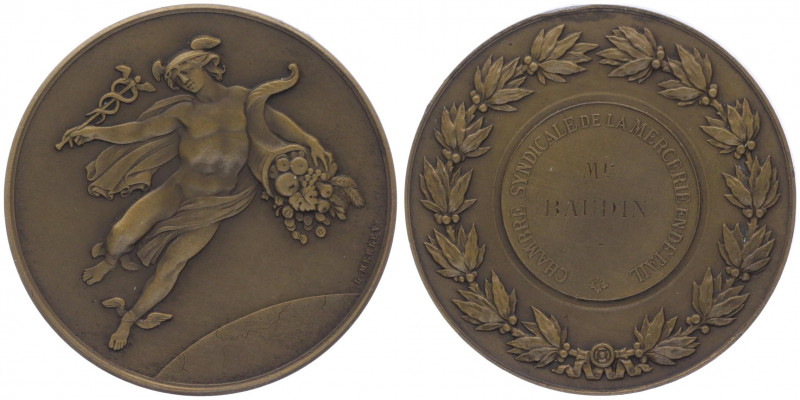 Bronzemedaille, o. Jahr
Frankreich. für Verdienste an Baudin verliehen.. 70,00g
...