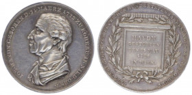 Franz I. 1806 -1835
Silbermedaille, 1832. auf den 100sten Geburtstag des Musikers Joseph Haydn.
Wien
13,19g
Wurzb. 3605
vz