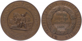 Franz Joseph I. 1848 - 1916
Kupfermedaille, 1857. auf die 50-jährige Jubelfeier, der landwirtschaftlichen Gesellschaft in Wien.
Wien
113,86g
stgl