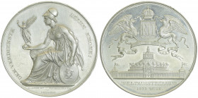 Franz Joseph I. 1848 - 1916
Zinnmedaille, 1873. auf die Internationale Weltausstellung in Wien, Dm 52,5 mm.
Wien
39,48g
Würzb. 9355.
vz