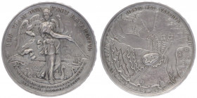 Franz Joseph I. 1848 - 1916
Silbermedaille, 1902. auf die Enthüllung des Denkmals zu Wardein zur Erinnerung auf die Befreiung der Stadt von den Türken...