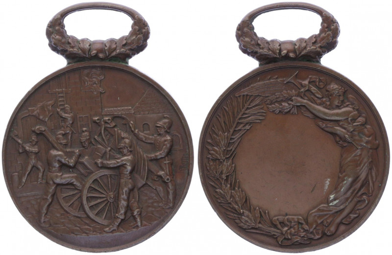 Franz Joseph I. 1848 - 1916
Kupfermedaille, o. Jahr. auf die Verdienste für das ...