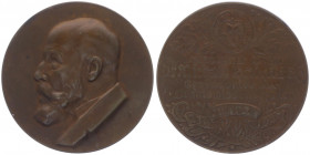 Kupfermedaille, 1925
auf Dr. Michael Hainisch.. Wien
71,38g
vz