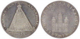 Silbermedaille, 1935
800 Jahre Maria Zell, Dm 33 mm.. Wien
15,30g
stgl