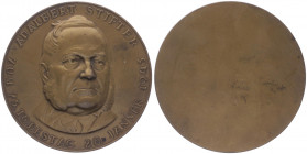 Bronzemedaille, 1943
einseitig, auf Adalbert Stifter, von Hartig.. Wien
145,86g
vz/stgl