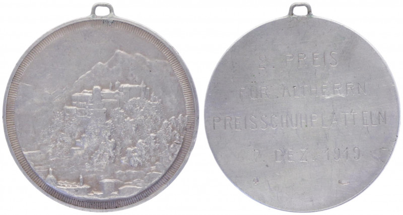 Silbermedaille, 1919
Erzbistum Salzburg. an Öse, 2. Preis im Preisschuplattel.. ...