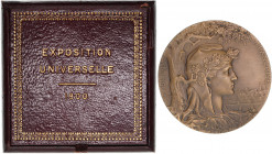 Bronzemedaille 1900, auf die Int. Ausstellung
Frankreich. stgl