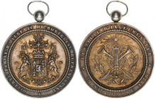 AG Medaille 1876, auf das Musikfestival in Ingelmünster, an Öse
Frankreich. ss/vz