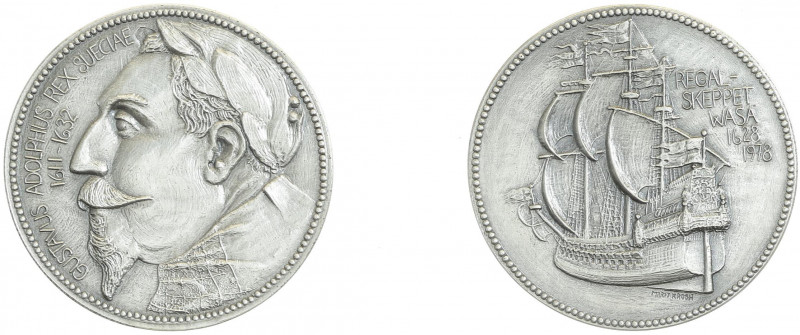 AG Medaille 1978, 350 Jahre Segelschiff WASA
Schweden. stgl
