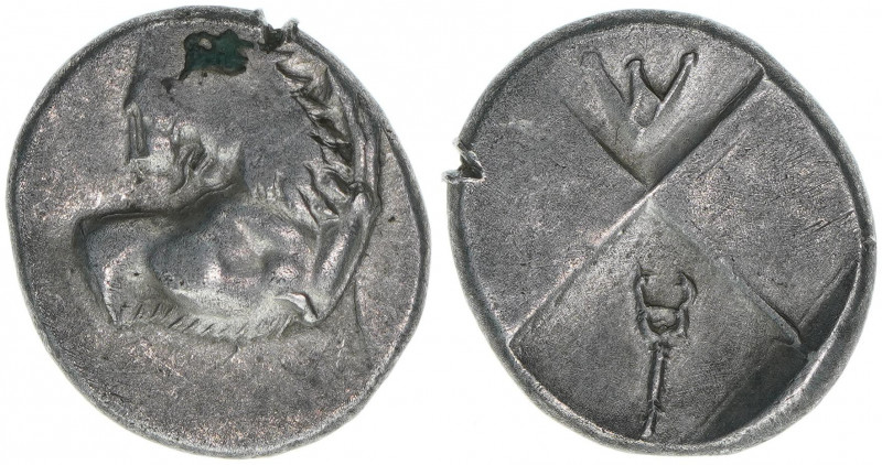 Cherronesos
Griechen - Thrakien. Hemidrachme, 480-350 BC. Protone eines Löwen de...