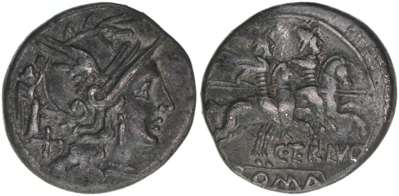 C. Terentius Lucanus 147 BC
Römisches Reich - Republik. Denar, 147 BC. Av. Romak...