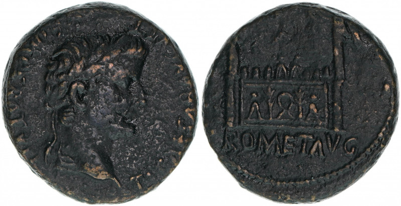 Tiberius 14-37
Römisches Reich - Kaiserzeit. As. Av.Kopf nach rechts Rv. Altar v...