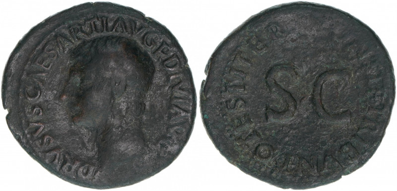 Drusus Minor Sohn des Tiberius +23
Römisches Reich - Kaiserzeit. As, 21-22. Av. ...