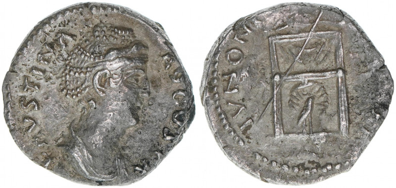 Faustina Maior Gattin des Antoninus Pius +141
Römisches Reich - Kaiserzeit. Dena...