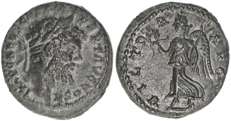 Septimius Severus 193-211
Römisches Reich - Kaiserzeit. Denar. Av. Kopf nach rec...