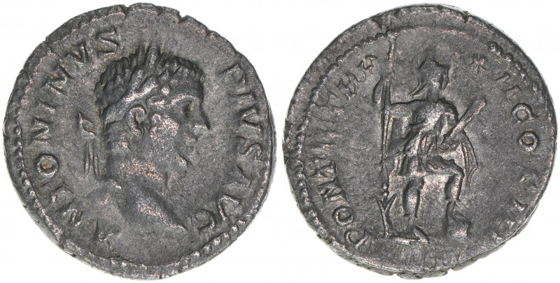 Caracalla 198-217
Römisches Reich - Kaiserzeit. Denar, 211. Av. Kopf nach rechts...