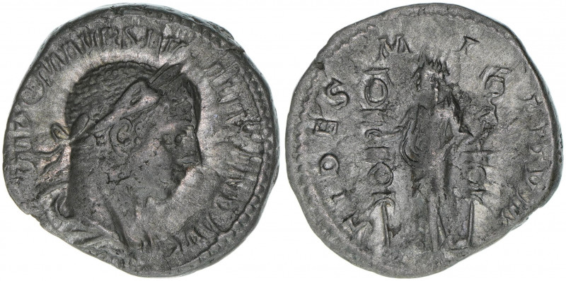 Severus Alexander 222-235
Römisches Reich - Kaiserzeit. Denar, 222-228. Av. Kopf...