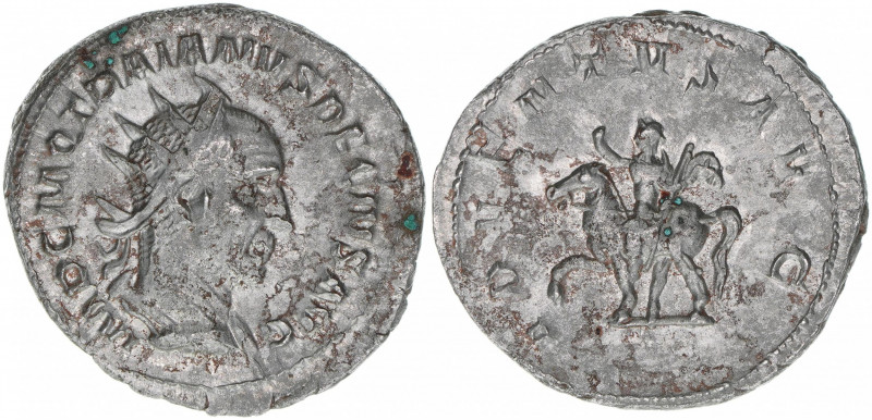 Traianus Decius 249-251
Römisches Reich - Kaiserzeit. Antoninian. Av. Kopf nach ...