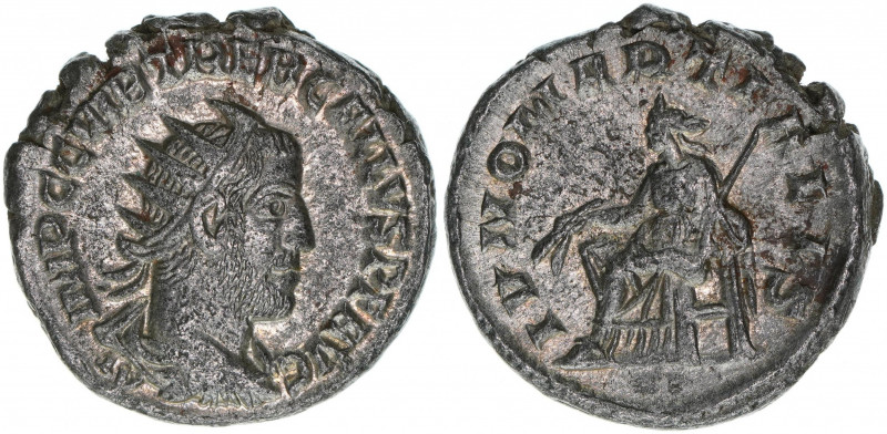 Trebonianus Gallus 251-253
Römisches Reich - Kaiserzeit. Antoninian. Av. Kopf na...