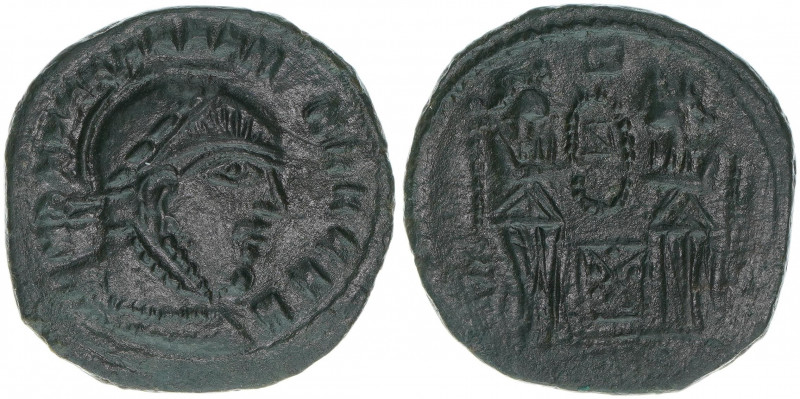 Barbaren am Limes zur Zeit Constantins
Römisches Reich - Kaiserzeit. Follis. zei...