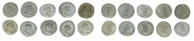 Philippus I. Arabs 244-249
Lots Antike. Lot mit 10 Antoninianen. Rom
meist ss/vz