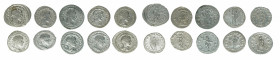 Gordianus III. Pius 238-244
Lots Antike. Lot mit 10 Antoninianen. Rom
meist ss/vz