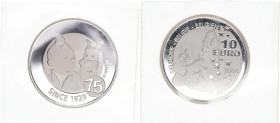 10 Euro, 2004
Belgien. 75 Jahre TIN TIN. 19,88g
PP