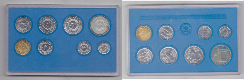 Kursmünzensatz
DDR. 2 Pfennig bis 5 Mark, 1981. stfr