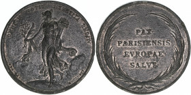 Zinnmedaille, 1814
Frankreich. auf den Frieden von Paris - 49mm. 31,32g
ss
