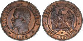 Dix Centimes, 1853 BB
Frankreich. 9,74g. Khant/Schön 94
ss