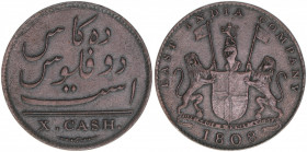 East India Company
Großbritannien. X Cash, 1808. 4,44g
Khant/Schön -
vz