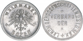 Südtirol
Italien. Wertmarke, ohne Jahr. Weinmarkt Bozen - 24mm - selten
1,07g
vz