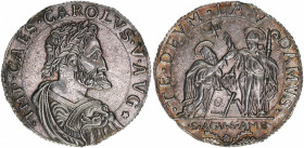 Medaille
Italien. nach Vorbild des Scudo, ohne Jahr. Mailand
11,98g
vz