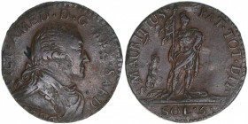 Victor Amadeus
Italien, Sardinien. 5 Soldi, 1706. 5,12g
ss