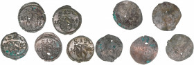 Reichsstadt Nürnberg
Altdeutschland. Lot mit 5 Pfennigen. 1682, 1683, 1684, 1685, 1686
meist vz und besser