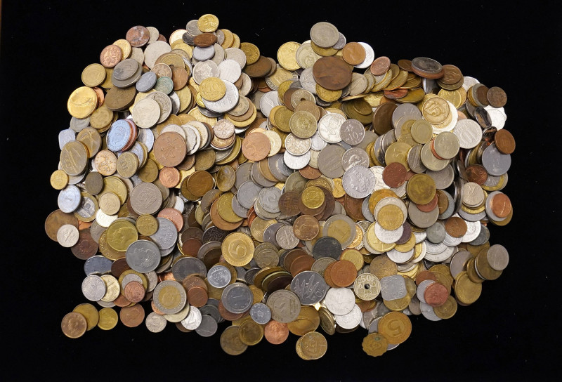 Kiloware
Weltmünzen. Lot 5 Kilogramm. Lot no return - Umtausch ausgeschlossen