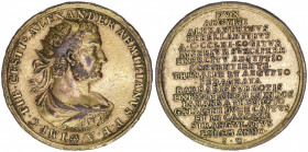 Medaille vergoldet, ohne Jahr
Deutsches Reich - Medaillen. von C.Werner auf den Römischen Kaiser Aemilianus. 13,67g
ss