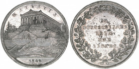 Zinnmedaille, 1842
Deutsches Reich - Medaillen. Walhalla - 40mm. 23,26g
ss